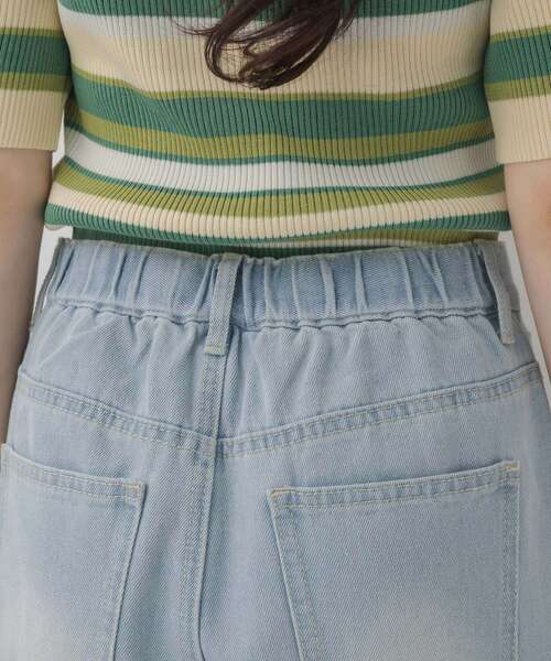 RETRO GIRL（レトロガール）の「フレアデニムPT（デニムパンツ・レディース・ブルー系その他5/ライトグレー/ダークブルー・FREE）」の16枚目の写真