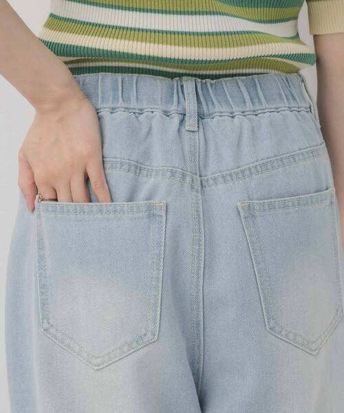 RETRO GIRL（レトロガール）の「フレアデニムPT（デニムパンツ・レディース・ブルー系その他5/ライトグレー/ダークブルー・FREE）」の17枚目の写真