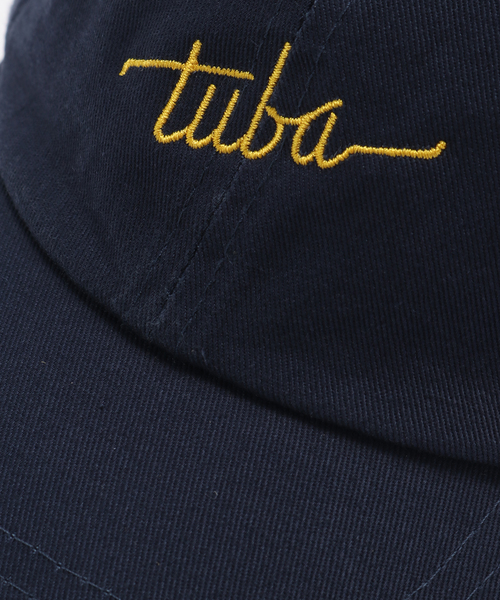 417 EDIFICE（フォーワンセブンエディフィス）の「TUBA コットンロゴキャップ（キャップ・メンズ・ネイビー・FREE）」の2枚目の写真