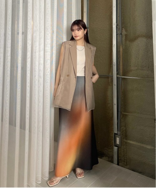 MEDI SHEER DOCKING LADY LIKE VEST（ベスト）｜Ameri（アメリ