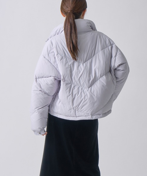 miffew（ミフュー）の「「miffew/ ミフュー」QUILTING DOWN JACKET（ダウンジャケット/コート・レディース・オリーブ/ブルーグレー/ブラック・2/1/4/3）」の7枚目の写真