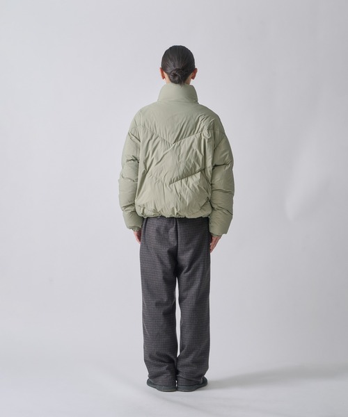 miffew（ミフュー）の「「miffew/ ミフュー」QUILTING DOWN JACKET（ダウンジャケット/コート・レディース・オリーブ/ブルーグレー/ブラック・2/1/4/3）」の10枚目の写真