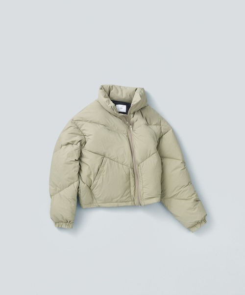 miffew（ミフュー）の「「miffew/ ミフュー」QUILTING DOWN JACKET（ダウンジャケット/コート・レディース・オリーブ/ブルーグレー/ブラック・2/1/4/3）」の17枚目の写真