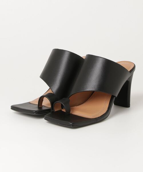 セール】TODAYFUL Square Leather Sandals 12511005（サンダル