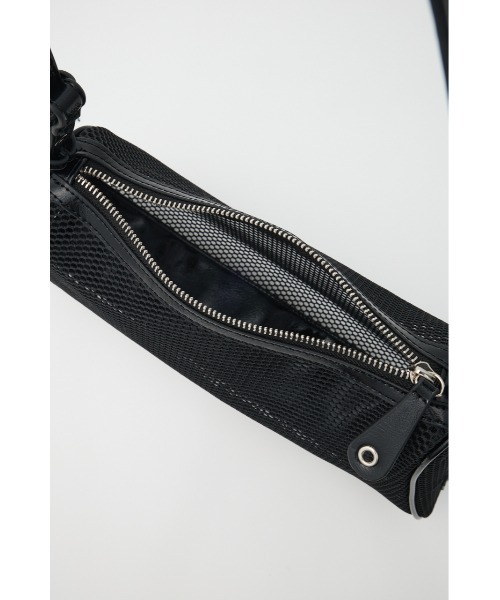 MOUSSY(マウジー)の「MESH ONE SHOULDER バッグ(ショルダーバッグ・レディース・キナリ/ブラック・FREE)」の13枚目の写真