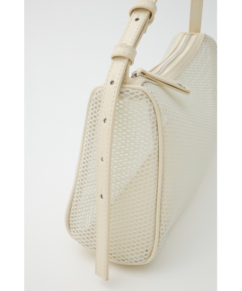 MOUSSY(マウジー)の「MESH ONE SHOULDER バッグ(ショルダーバッグ・レディース・キナリ/ブラック・FREE)」の20枚目の写真