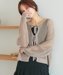 mysty woman | 2WAYメッシュプルオーバー 497235(ニット/セーター)