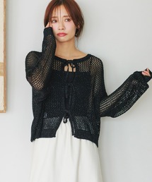 mysty woman | 2WAYメッシュプルオーバー 497235(ニット/セーター)