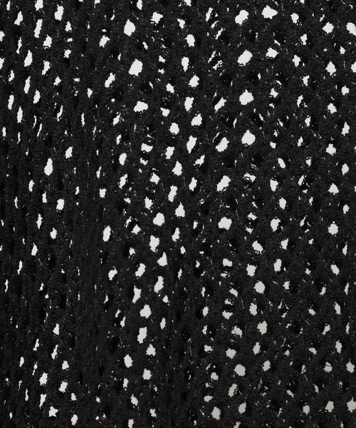 mysty woman（ミスティウーマン）の「2WAYメッシュプルオーバー　497235（ニット/セーター・レディース・オフホワイト/ブラック/グレイッシュベージュ・FREE）」の22枚目の写真