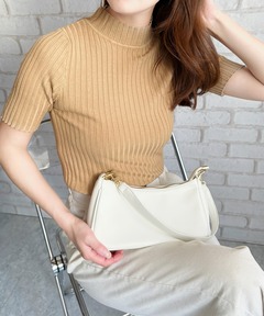 ZOZOTOWN限定》【Louren/ローレン】front button sheer knit/フロント