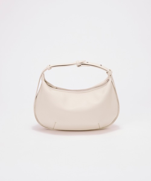EFOLE（エフォル）の「【ZOZO限定】Round one shoulder mini bag / ラウンドワンショルダーミニバッグ（ショルダーバッグ・レディース・ブラウン/ブラック/オフホワイト・FREE）」の4枚目の写真