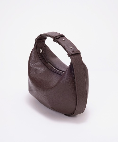 EFOLE（エフォル）の「【ZOZO限定】Round one shoulder mini bag / ラウンドワンショルダーミニバッグ（ショルダーバッグ・レディース・ブラウン/ブラック/オフホワイト・FREE）」の10枚目の写真