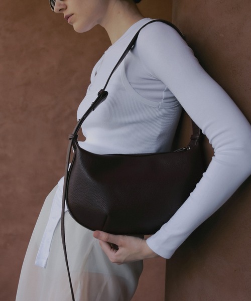 セール】【ZOZO限定】Round one shoulder mini bag / ラウンドワン