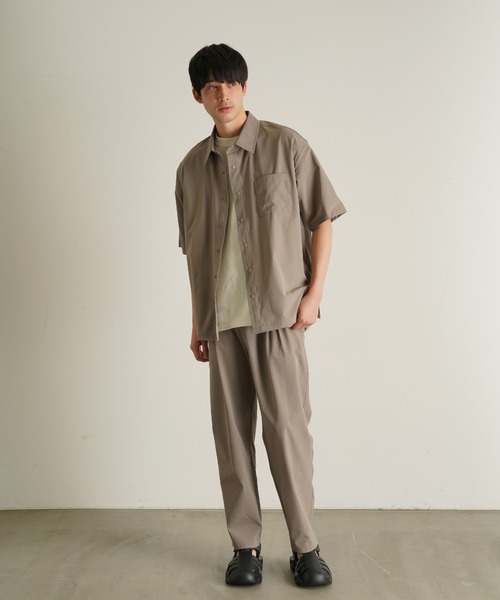 TRANSITION(トランジション)の「【TRANSITION】TRANSITION×ANTIBAL 接触冷感 STRETCHナイロンタックイージーパンツ イージースラックス(スラックス・メンズ・カーキ系1/ブラック・2/3/4)」の3枚目の写真