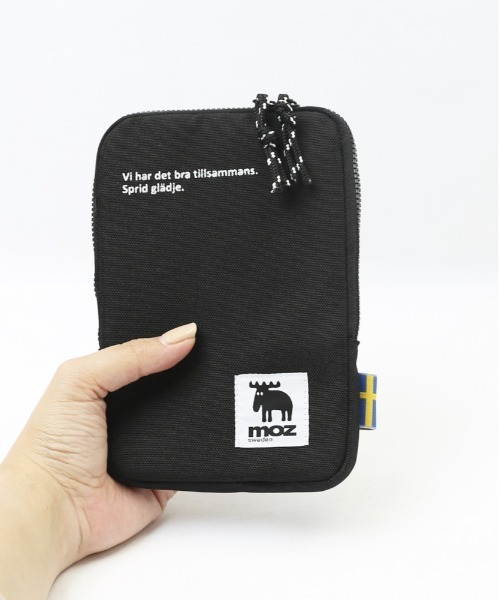moz（モズ）の「moz モズ フィーチャースマホポーチ（ショルダーバッグ・レディース・ベージュ/ブラック/グレー・FREE）」の7枚目の写真