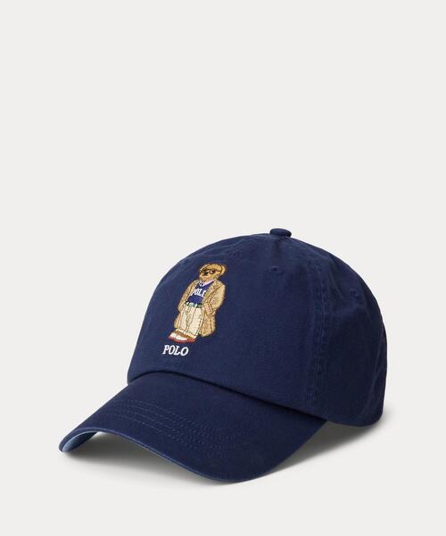 Polo ベア ツイル ボール キャップ（キャップ）｜POLO RALPH