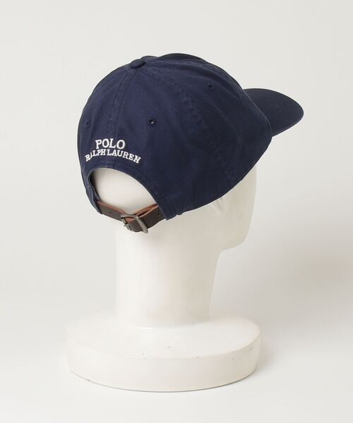 POLO RALPH LAUREN（ポロ ラルフ ローレン）の「Polo ベア ツイル ボール キャップ（キャップ・メンズ・ネイビー系1・ONE）」の5枚目の写真