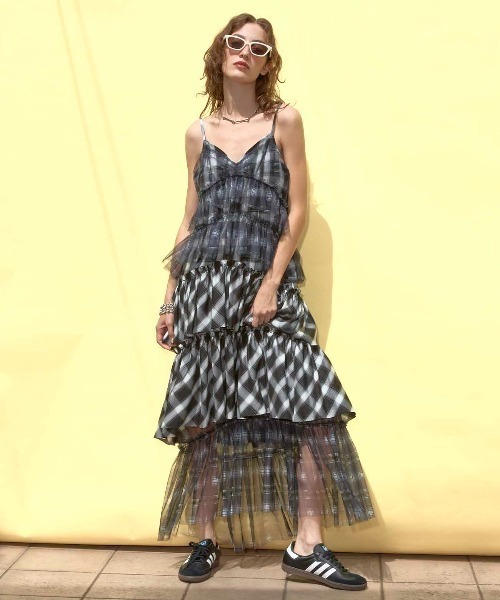 maison special ワンピース MAISON SPECIAL(メゾンスペシャル)｜Halter Neck Knit Dress