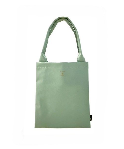 ROOTOTE(ルートート)の「ROOTOTE ルートート LT.tubeレザレットーA(トートバッグ・レディース・ピンクゴールド/ブルー/セージグリーン/シルバー・FREE)」の2枚目の写真