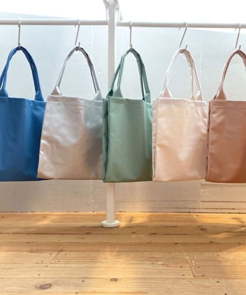ROOTOTE(ルートート)の「ROOTOTE ルートート LT.tubeレザレットーA(トートバッグ・レディース・ピンクゴールド/ブルー/セージグリーン/シルバー・FREE)」の9枚目の写真