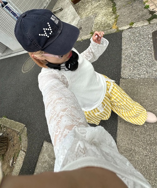 Alley Tokyo(アリートーキョー)の「いろんな柄パラシュートパンツ(その他パンツ・レディース・イエロー/レッド/サックスブルー/ブラック/ブラウン/ピンク・F)」の20枚目の写真