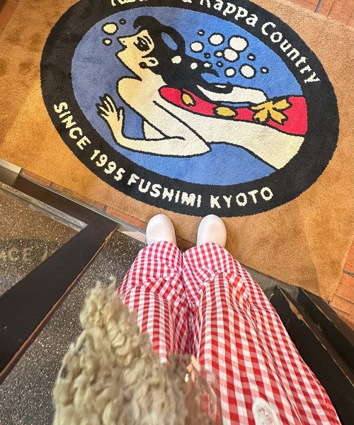 Alley Tokyo(アリートーキョー)の「いろんな柄パラシュートパンツ(その他パンツ・レディース・イエロー/レッド/サックスブルー/ブラック/ブラウン/ピンク・F)」の10枚目の写真