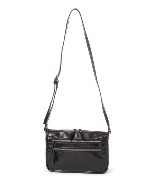 LAKOLE（ラコレ）の「Wジップスクエアショルダーバッグ / 494027（ショルダーバッグ・レディース・ブラック/ボルドー/オフホワイト・FREE）」の17枚目の写真