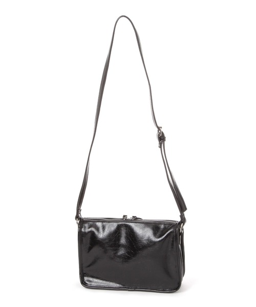 LAKOLE（ラコレ）の「Wジップスクエアショルダーバッグ / 494027（ショルダーバッグ・レディース・ブラック/ボルドー/オフホワイト・FREE）」の11枚目の写真