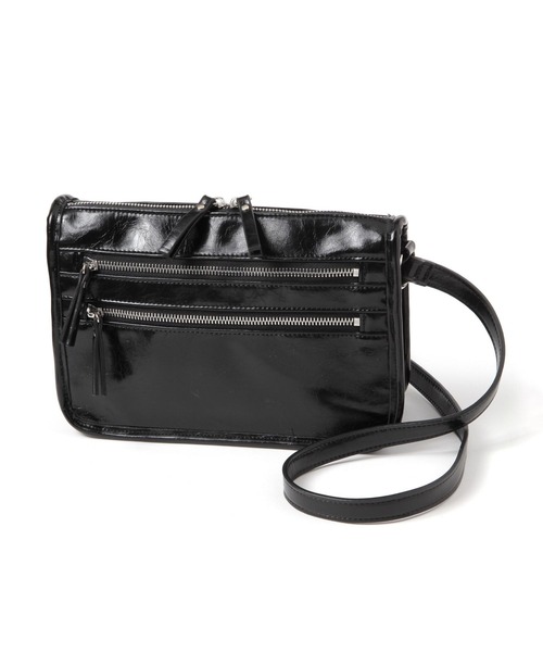 LAKOLE（ラコレ）の「Wジップスクエアショルダーバッグ / 494027（ショルダーバッグ・レディース・ブラック/ボルドー/オフホワイト・FREE）」の20枚目の写真