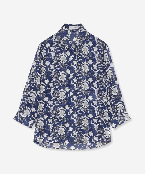 【みな】マッキントッシュロンドン　バイブリーフラワーブラウス 38 BIBURY FLOWER】バイブリーフラワーブラウス | マッキントッシュ