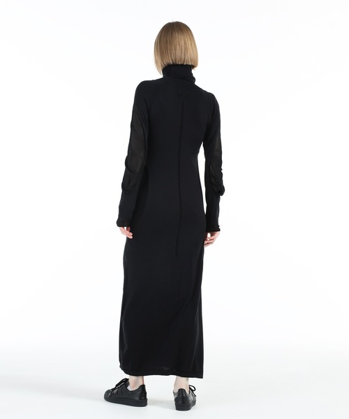 Y-3(ワイスリー)の「Y-3 HOODED KNIT DRESS(ワンピース・レディース・ブラック・SMALL/MEDIUM/XX-SMALL/X-SMALL)」の3枚目の写真
