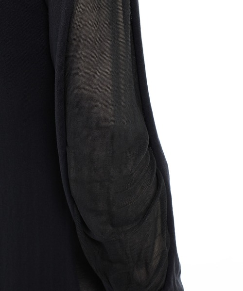 Y-3(ワイスリー)の「Y-3 HOODED KNIT DRESS(ワンピース・レディース・ブラック・SMALL/MEDIUM/XX-SMALL/X-SMALL)」の4枚目の写真