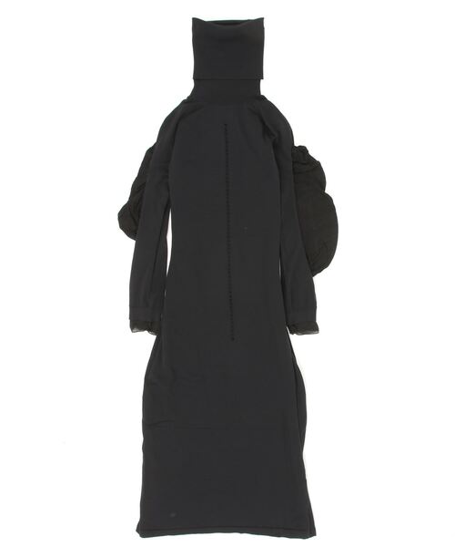 Y-3(ワイスリー)の「Y-3 HOODED KNIT DRESS(ワンピース・レディース・ブラック・SMALL/MEDIUM/XX-SMALL/X-SMALL)」の6枚目の写真