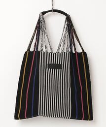 MAISON mou（メゾンムー）の「【Moon Bird/ムーンバード】手織りのハンモックバッグ / Ｌサイズ（トートバッグ）」