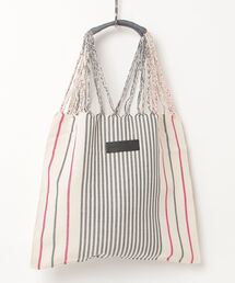 MAISON mou（メゾンムー）の「【Moon Bird/ムーンバード】手織りのハンモックバッグ / Ｌサイズ（トートバッグ）」