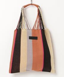 MAISON mou（メゾンムー）の「【Moon Bird/ムーンバード】手織りのハンモックバッグ / Ｌサイズ（トートバッグ）」