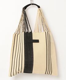 MAISON mou（メゾンムー）の「【Moon Bird/ムーンバード】手織りのハンモックバッグ / Ｌサイズ（トートバッグ）」