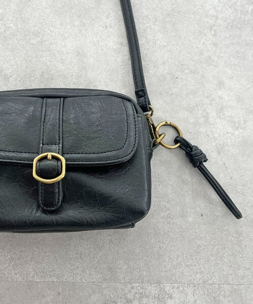 CPCM（シーピーシーエム）の「ヴィンテージミニショルダー（ショルダーバッグ・レディース・ブラック/ブラウン/グリーン・FREE）」の7枚目の写真