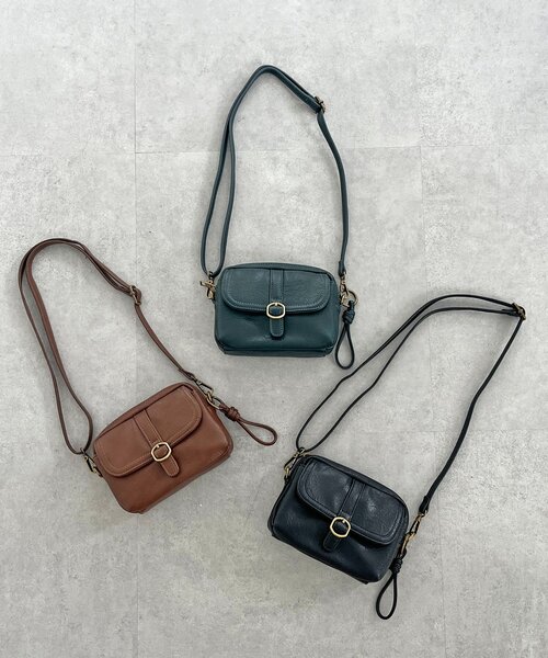 CPCM（シーピーシーエム）の「ヴィンテージミニショルダー（ショルダーバッグ・レディース・ブラック/ブラウン/グリーン・FREE）」の9枚目の写真