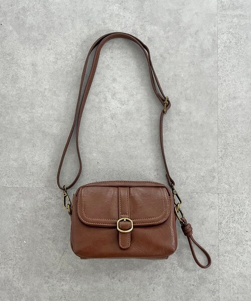 CPCM（シーピーシーエム）の「ヴィンテージミニショルダー（ショルダーバッグ・レディース・ブラック/ブラウン/グリーン・FREE）」の10枚目の写真