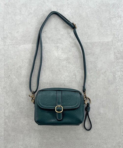 CPCM（シーピーシーエム）の「ヴィンテージミニショルダー（ショルダーバッグ・レディース・ブラック/ブラウン/グリーン・FREE）」の11枚目の写真