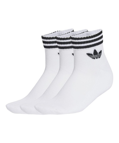 靴下　白　ソックス adidas アディダス U 3S ANKLE S 3P 3Pソックス JV7435 WHIT
