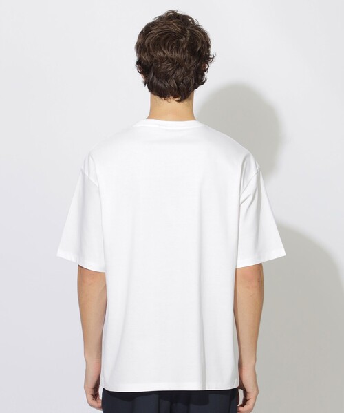 CB CRESTBRIDGE(シービークレストブリッジ)の「チェックポケットTシャツ(Tシャツ/カットソー・レディース・オフホワイト/ブラック・3/2/1/0)」の7枚目の写真