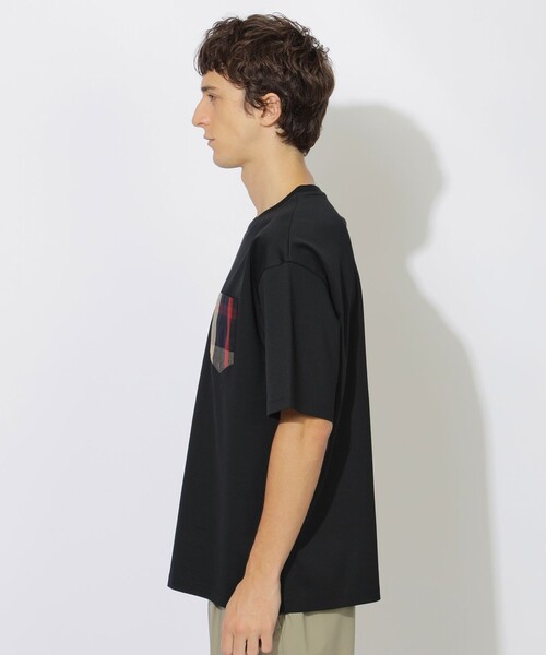 CB CRESTBRIDGE(シービークレストブリッジ)の「チェックポケットTシャツ(Tシャツ/カットソー・レディース・オフホワイト/ブラック・3/2/1/0)」の12枚目の写真
