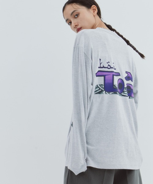 TOGA PULLA/トーガプルラ】Print tee LS/プリントロングTシャツ