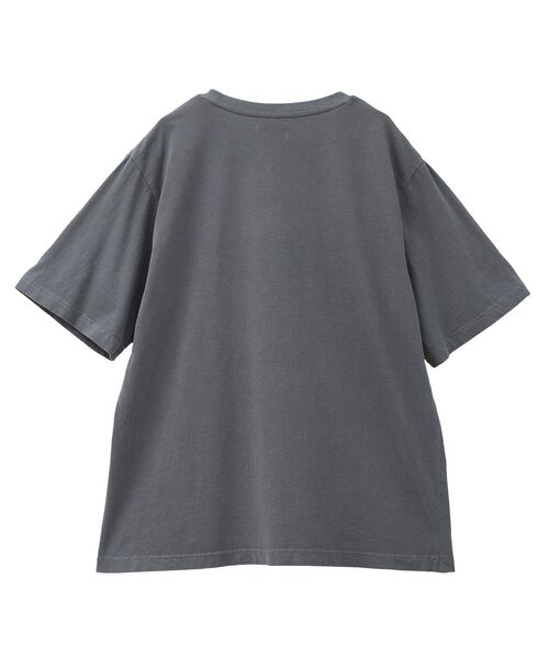 CRAFT STANDARD BOUTIQUE（クラフトスタンダードブティック）の「ピグメントアップリケTEE【ユニセックス】（Tシャツ/カットソー・レディース・ベージュ/グレー/チャコールグレー・M/L）」の15枚目の写真