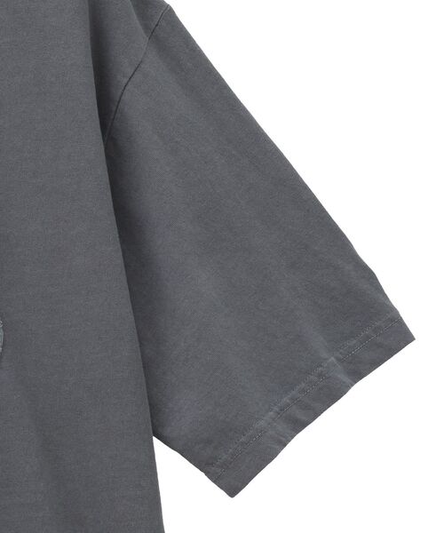 CRAFT STANDARD BOUTIQUE（クラフトスタンダードブティック）の「ピグメントアップリケTEE【ユニセックス】（Tシャツ/カットソー・レディース・ベージュ/グレー/チャコールグレー・M/L）」の13枚目の写真