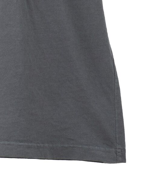 CRAFT STANDARD BOUTIQUE（クラフトスタンダードブティック）の「ピグメントアップリケTEE【ユニセックス】（Tシャツ/カットソー・レディース・ベージュ/グレー/チャコールグレー・M/L）」の12枚目の写真