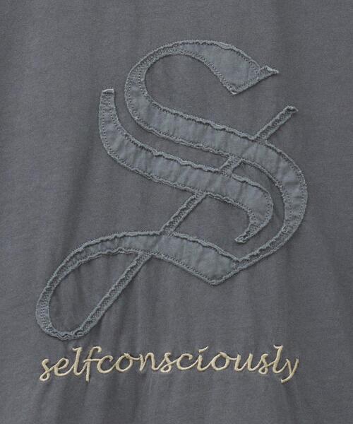 CRAFT STANDARD BOUTIQUE（クラフトスタンダードブティック）の「ピグメントアップリケTEE【ユニセックス】（Tシャツ/カットソー・レディース・ベージュ/グレー/チャコールグレー・M/L）」の11枚目の写真