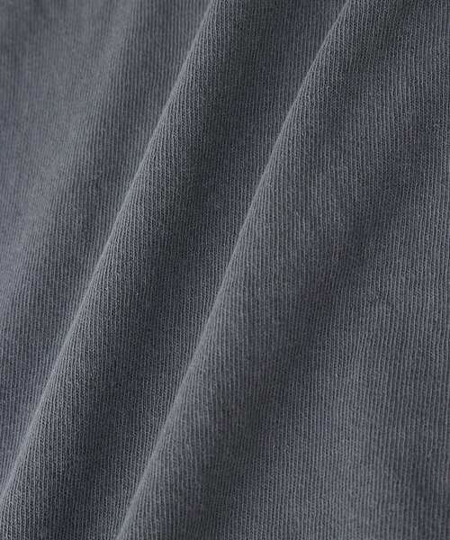 CRAFT STANDARD BOUTIQUE（クラフトスタンダードブティック）の「ピグメントアップリケTEE【ユニセックス】（Tシャツ/カットソー・レディース・ベージュ/グレー/チャコールグレー・M/L）」の10枚目の写真